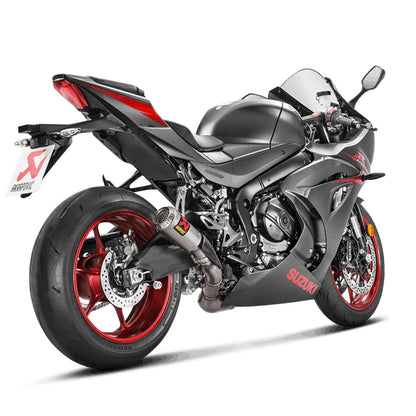 Escape Akrapovic Slip-On Line Estilo GP Racing Suzuki GSX-R 1000/R 17- titânio