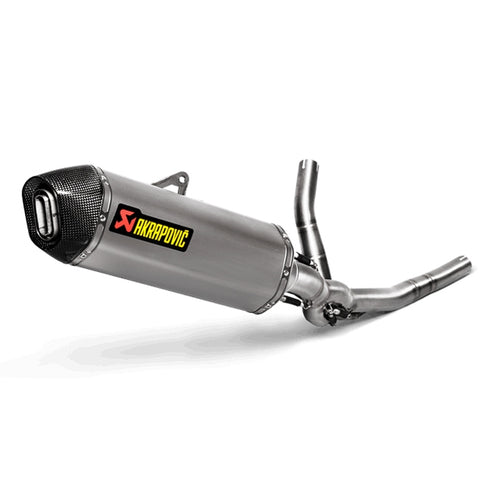 Escape Akrapovic completo Line Racing Suzuki DL 650 V-Strom 17-20 - titânio