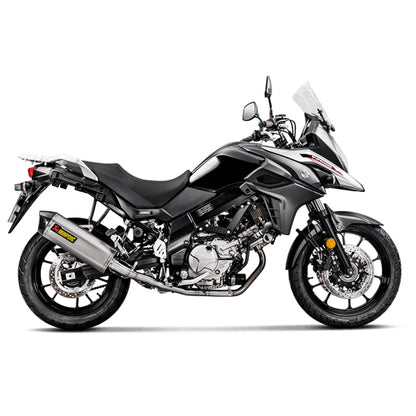 Escape Akrapovic completo Line Racing Suzuki DL 650 V-Strom 17-20 - titânio