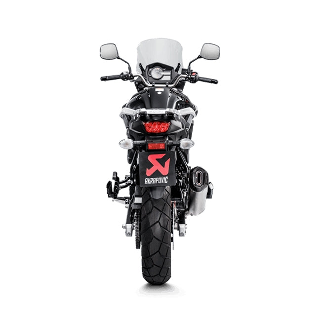 Escape Akrapovic completo Line Racing Suzuki DL 650 V-Strom 17-20 - titânio