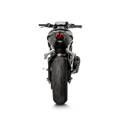 Échappement Akrapovic Slip-On Line Racing Triumph Street Triple 765 R/S/RS 17-19 - carbone