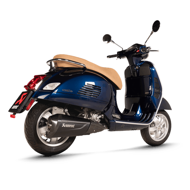 Escape Akrapovic Slip-On Line Vespa GTS 300 >21 (CE) - negro
