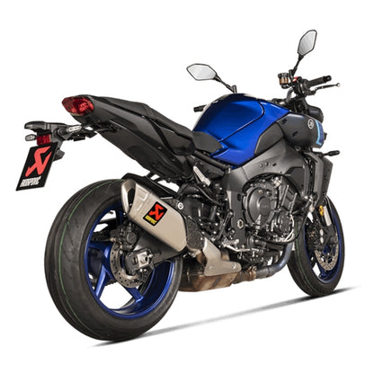 Silencieux Akrapovic Slip-On Line Yamaha MT-10/FZ-10 >22 - titane