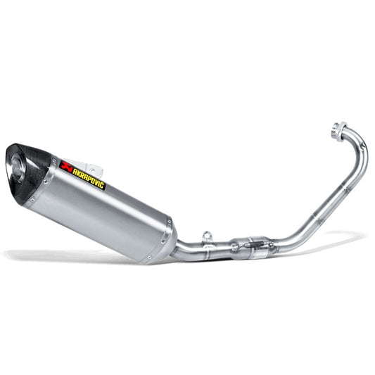Échappement Akrapovic complet Line Racing Yamaha MT-125cc / YZF-R 125cc 14-18 - titane