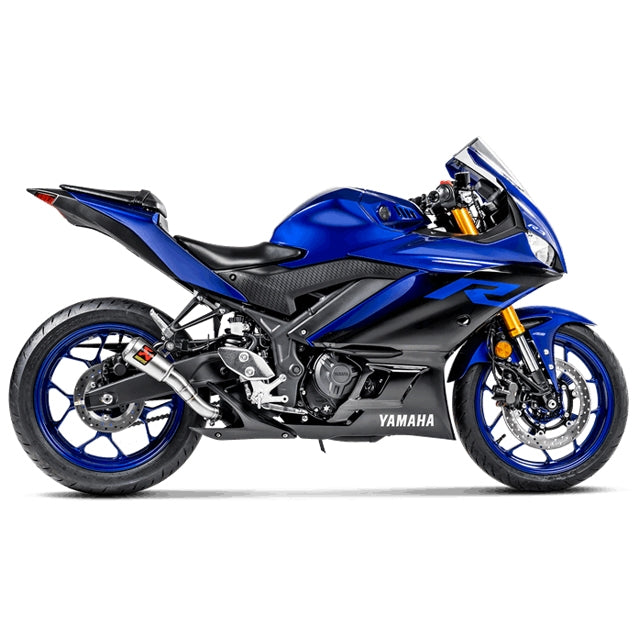 Silencieux Akrapovic Slip-On Line Yamaha MT-03 16-18 / YZF-R3 >15