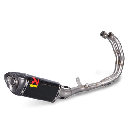 Échappement Akrapovic complet Line Yamaha MT-03 / YZF-R3 15-20 - carbone