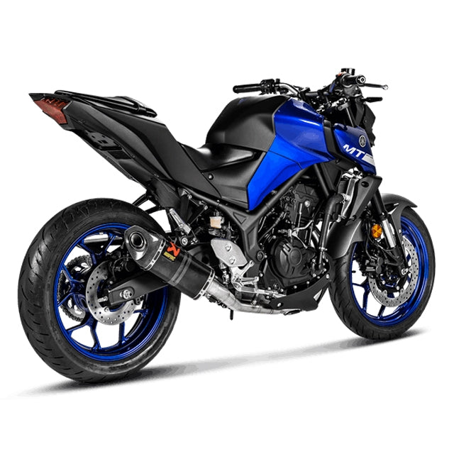 Échappement Akrapovic complet Line Yamaha MT-03 / YZF-R3 15-20 - carbone