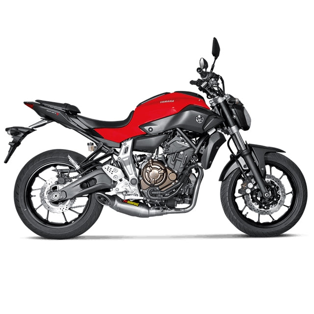 Échappement Akrapovic complet Racing Line Yamaha MT-07 14-16 (CE) - titane