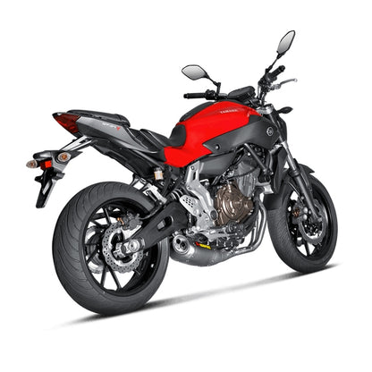 Échappement Akrapovic complet Racing Line Yamaha MT-07 14-16 (CE) - titane