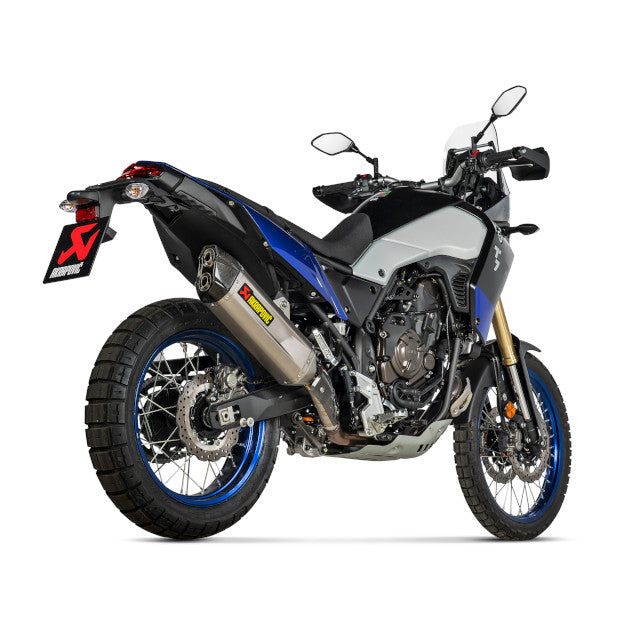 Silencieux d'echappement Yamaha XTZ Tenere 700 19-24 Akrapovic - titane