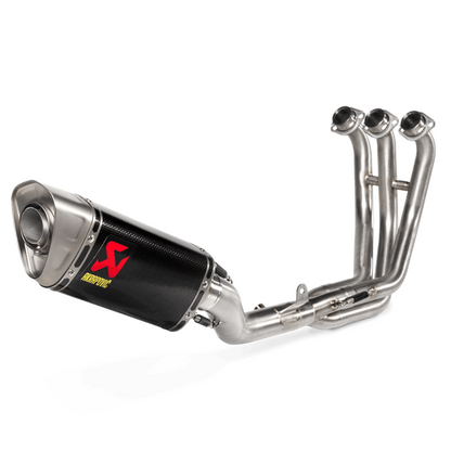 Escape Akrapovic completo Racing Yamaha MT-09/SP Tracer 900 >21 - carbono