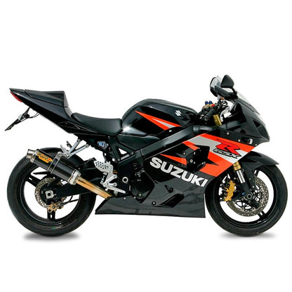 Échappement MIVV Slip-On GP Suzuki GSX-R 600/750 04-05 (CE) - carbone