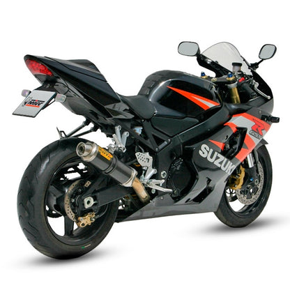 Échappement MIVV Slip-On GP Suzuki GSX-R 600/750 04-05 (CE) - carbone