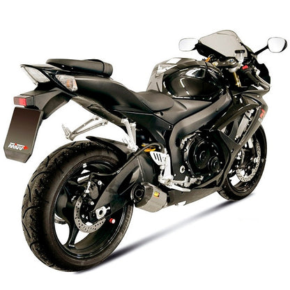 Échappement MIVV Slip-On Suono Suzuki GSX-R 750 06-07 (CE) - carbone