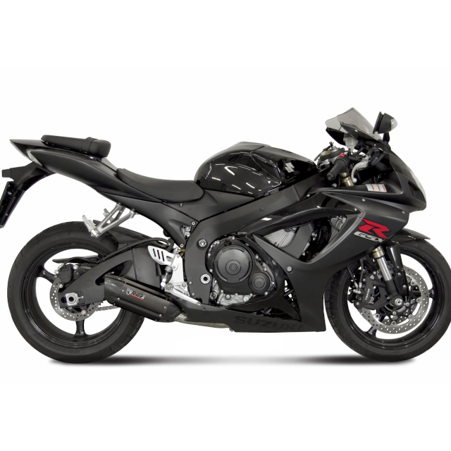 Échappement MIVV Slip-On Suono Suzuki GSX-R 750 06-07 (CE) - noir