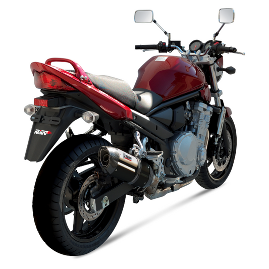 Échappement MIVV Slip-On Suono Suzuki GSX 650 F 08-15 / GSF 650 Bandit 07-15 (CE) - noir
