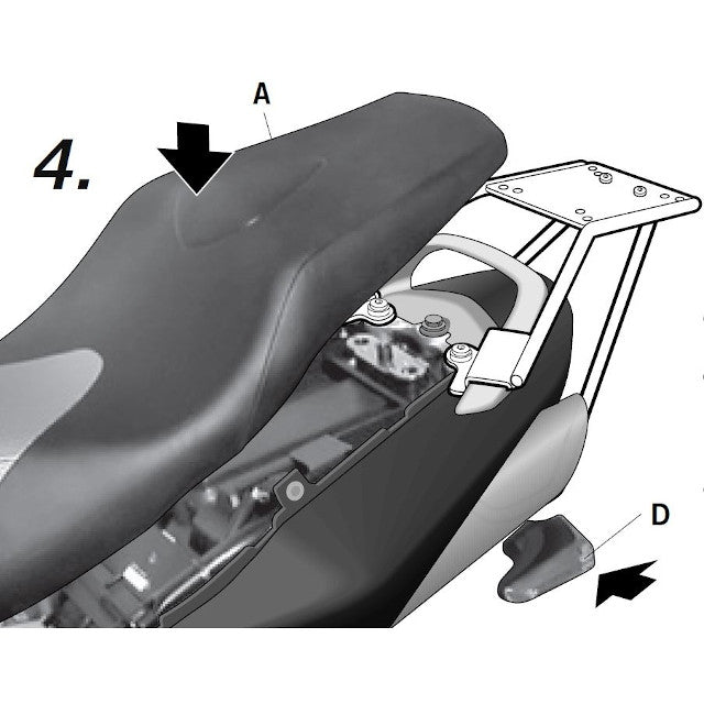 Fijaciones Top Master Suzuki GSR 600 05-11 Shad S0GS66ST