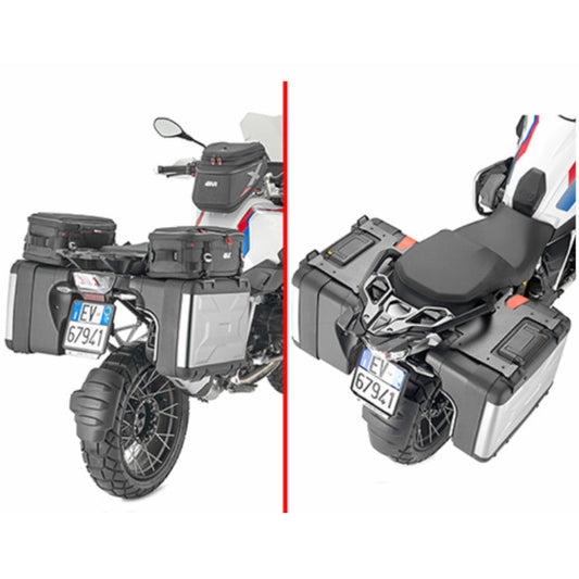 Bases bags BMW R GS 1200 13-18 / EGS 1250 19-22 Givi