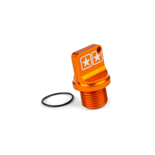Tapón bujía M14x1.25mm CNC Stage6 - naranja S6-0255