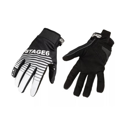 Guantes Street Pure Stage6 - blanco/negro
