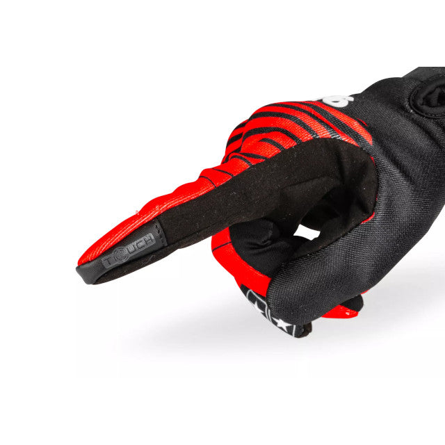 Guantes Street Pure Stage6 - rojo/negro