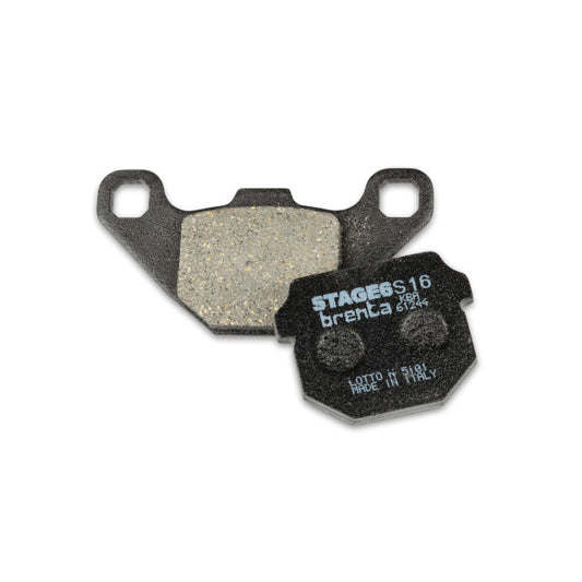 Pastillas de freno Peugeot scooter 50 Sport Stage6 - orgánicas S6-1021074
