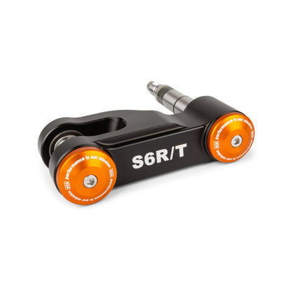Brazo basculante dirección Piaggio ZIP SP / Vespa 50cc Stage6 R/T negro-naranja S6-1450401
