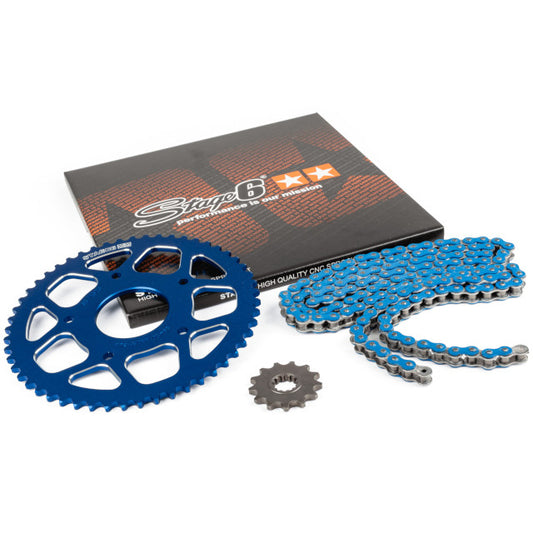 Kit de arrastre Peugeot / Rieju 50 13x53 420 Stage6