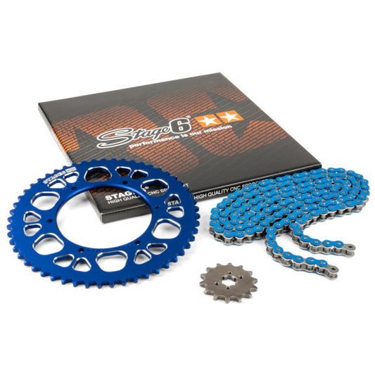 Kit de arrastre Aprilia SX / Derbi DRD / GPR 50cc 14x53 420 Stage6