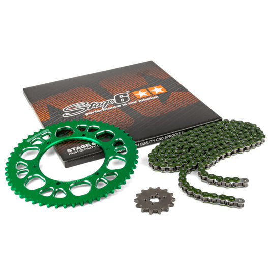 Kit de arrastre Aprilia SX / Derbi DRD / GPR 50cc 14x53 420 Stage6