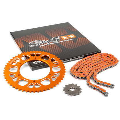 Kit de arrastre Aprilia SX / Derbi DRD / GPR 50cc 14x53 420 Stage6