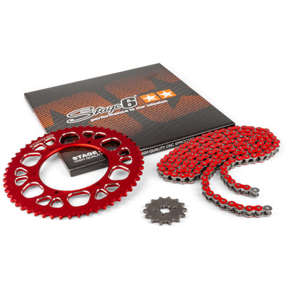 Kit de arrastre Aprilia SX / Derbi DRD / GPR 50cc 13x53 420 Stage6