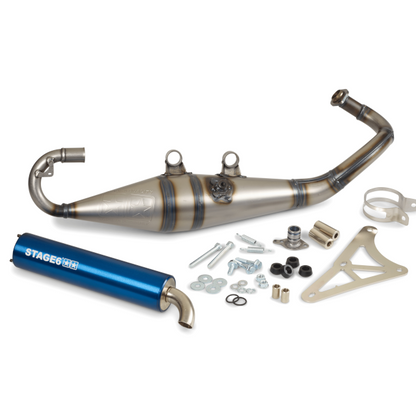 Piaggio PRO Replica MK2 Stage6 Exhaust - Blue