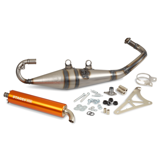 Piaggio PRO Replica MK2 Stage6 Exhaust - Orange