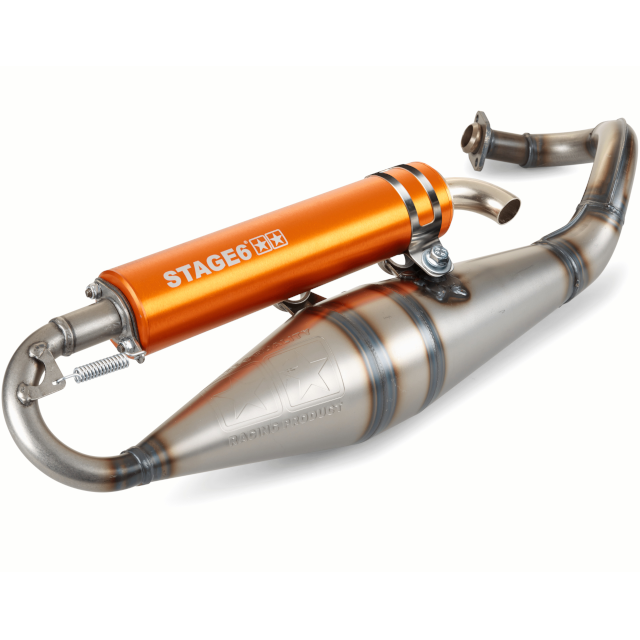 Piaggio PRO Replica MK2 Stage6 Exhaust - Orange