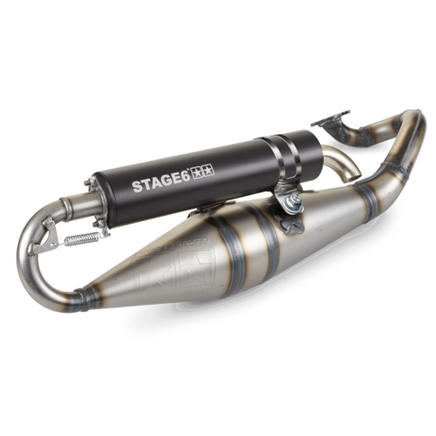 Escape Minarelli Horizontal PRO Réplica MK2 Stage6 - Preto