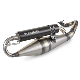 Escape Minarelli Horizontal PRO Réplica MK2 Stage6 - Preto