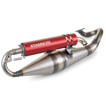 Escape Minarelli Horizontal PRO Réplica MK2 Stage6 - Vermelho