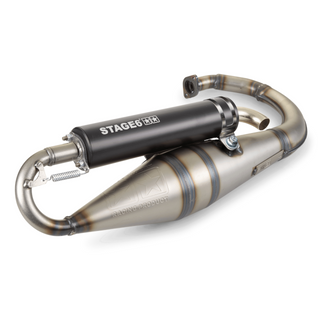 Escape Minarelli Vertical PRO Réplica MK2 Stage6 - Preto