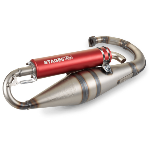 Escape Minarelli Vertical PRO Réplica MK2 Stage6 - Vermelho