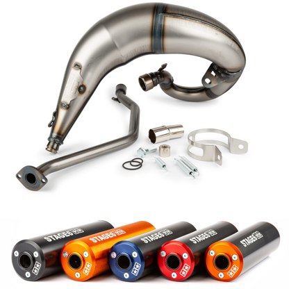 Échappement Stage6 StreetRace 50/70cc Beta RR >2012 / HM / Vent (CE)