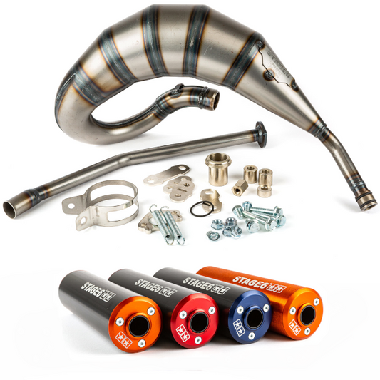 Stage6 StreetRace exhaust top 70cc Derbi Senda (CE)