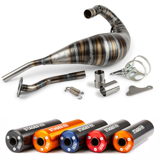 Escape Stage6 por cima 80-90cc HM-Moto / Vent / Beta RR >12