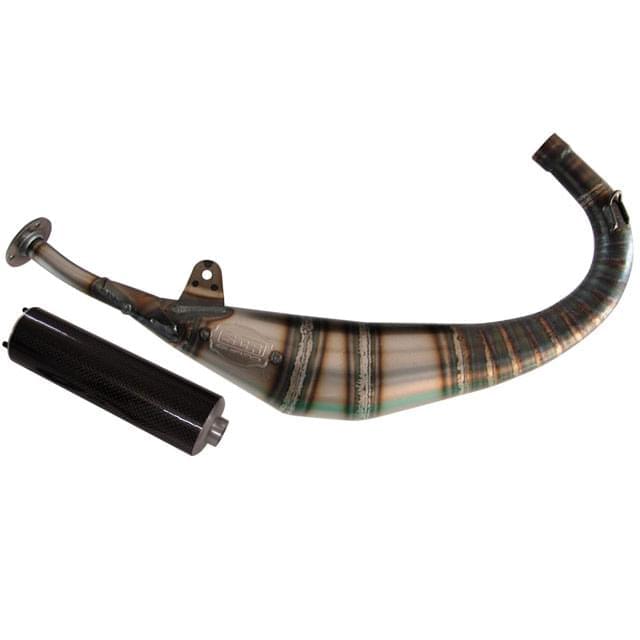 SCR Corse Racing Line 85cc Exhaust Derbi Senda / Sherco SM/Cross - carbon