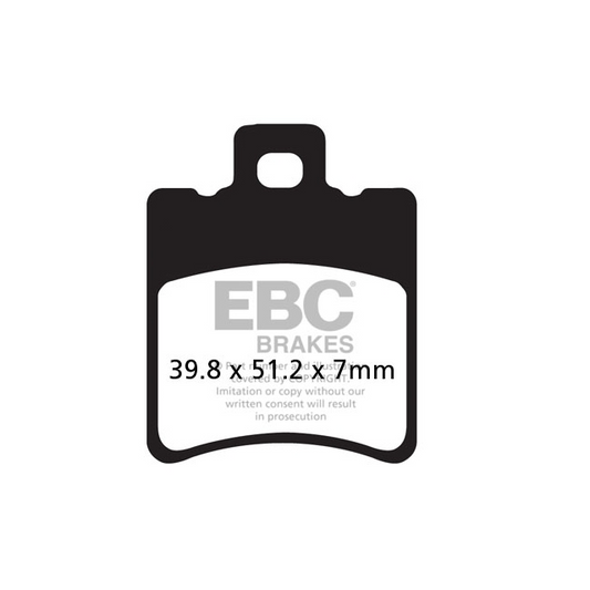 Pastillas de freno delanteras Yamaha Jog 50 RR EBC HH - sinterizadas SFA193HH
