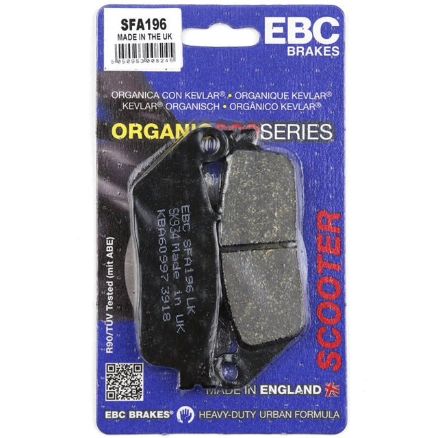 Plaquettes de frein avant Honda SH 125 >2013 EBC - organiques