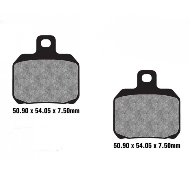 Pastillas de freno Aprilia RS 50 06-10 EBC - organicas SFA266