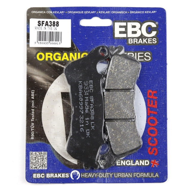 Pastillas de freno delanteras Honda SH 300 08-15 EBC - organicas