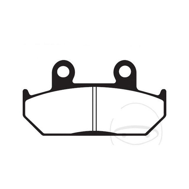 Pastillas de freno traseras Suzuki Burgman 400/650 EBC HH - sinterizadas SFA412HH