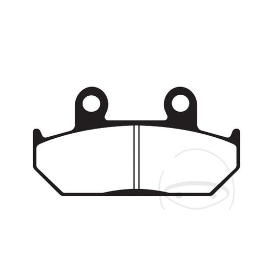Pastillas de freno traseras Suzuki Burgman 400/650 EBC HH - sinterizadas SFA412HH